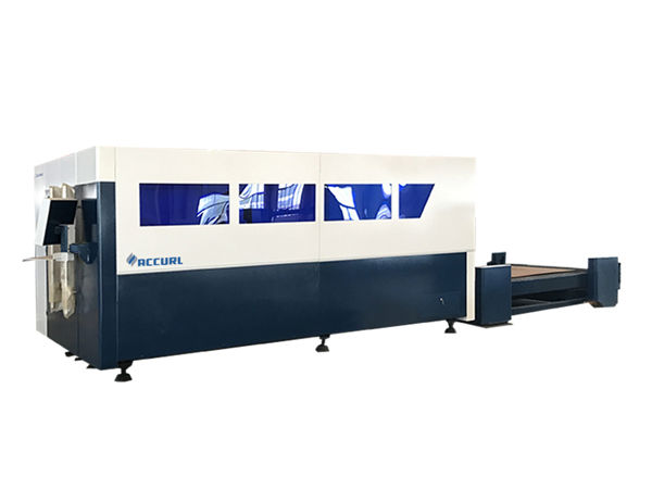 एकल प्लेटफर्म सीएनसी फाइबर लेजर काटि machine मेशिन, मेटल शीट कटर
