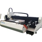 ट्यूब मेटल फाइबर लेजर काटि machine्ग मेशिन १00०० डब्लु समायोज्य गति स्वत: खुवाइको साथ